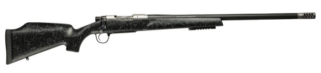 Christensen Arms 8011001302 Traverse  308 Win 4+1 16.25″ Carbon Fiber Threaded Barrel, Stainless Steel Drilled & Tapped Receiver, Black w/Gray Webbing Monte Carlo w/Raised Comb Carbon Fiber Stock