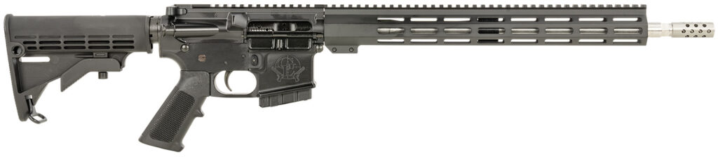 Great Lakes Firearms  AR-15  350 Legend 5+1 18″ Stainless Barrel, Black Rec, A2 Grip, Carbine Stock, Compensator