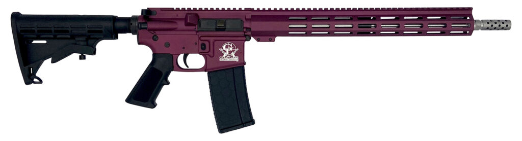 Great Lakes Firearms GL15223SSCHY AR-15  223 Wylde 16″ Stainless 30+1, Black Cherry Rec, Black Stock & Grip
