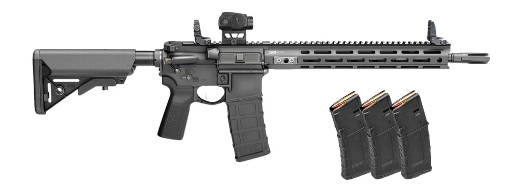 Springfield Armory STV914556BLCV2B5PAC SAINT Victor V2 Gear Pac 5.56 NATO 10+1 14″ Black Melonite Barrel, Black Hardcoat Anodize Aluminum Receiver w/Picatinny Rail, M-LOK Handguard, B5 Enhanced Sopmod