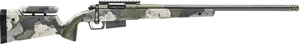 Springfield Armory BAW92465PRCCFGA 2020 WayPoint  6.5 PRC 3+1 24″ CF Evergreen Camo Hybrid Profile w/Adj Cheek Comb & M-LOK Stock Mil-Spec Green Cerakote Right Hand