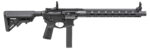 Springfield Armory STV91609B SAINT Victor 9mm Luger 16" 32+1, Black, B5 Systems Bravo Stock & Type 23 Grip, Flip-Up Sights, Blast Diverter