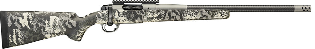 Springfield Armory BAB92265CMCFY 2020 Boundary  6.5 Creedmoor 4rd 22″ Tactical Gray Cerakote Stainless Steel Receiver Rogue Camo Carbon Fiber Stock