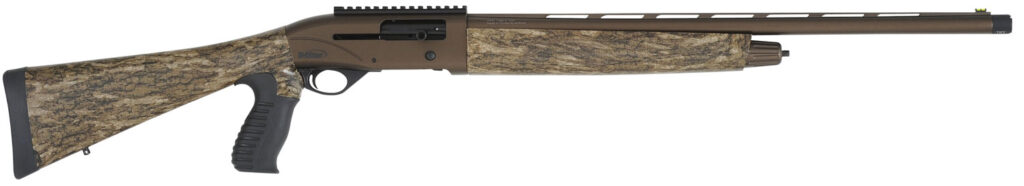 TriStar 24151 Viper G2 Turkey 12 Gauge 3″ 5+1 24″ Barrel, Bronze Cerakote Receiver, Mossy Oak Bottomland Fixed Pistol Grip Stock, Includes 4 MobilChoke