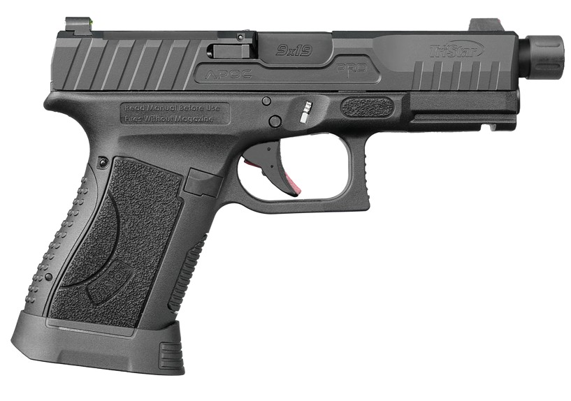 APOC Pro Pistol 9mm FS 4.0″ Black 15-rd