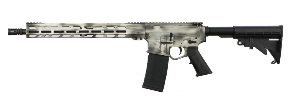 WISE ARMS WA-15B 5.56MM WHITE/GRY BW 16″