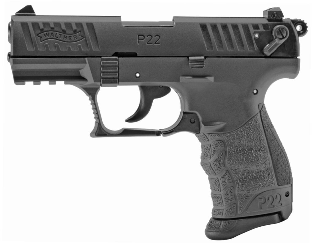 WALTHER ARMS P22 22LR TUNGSTEN 3.4″ CA    #