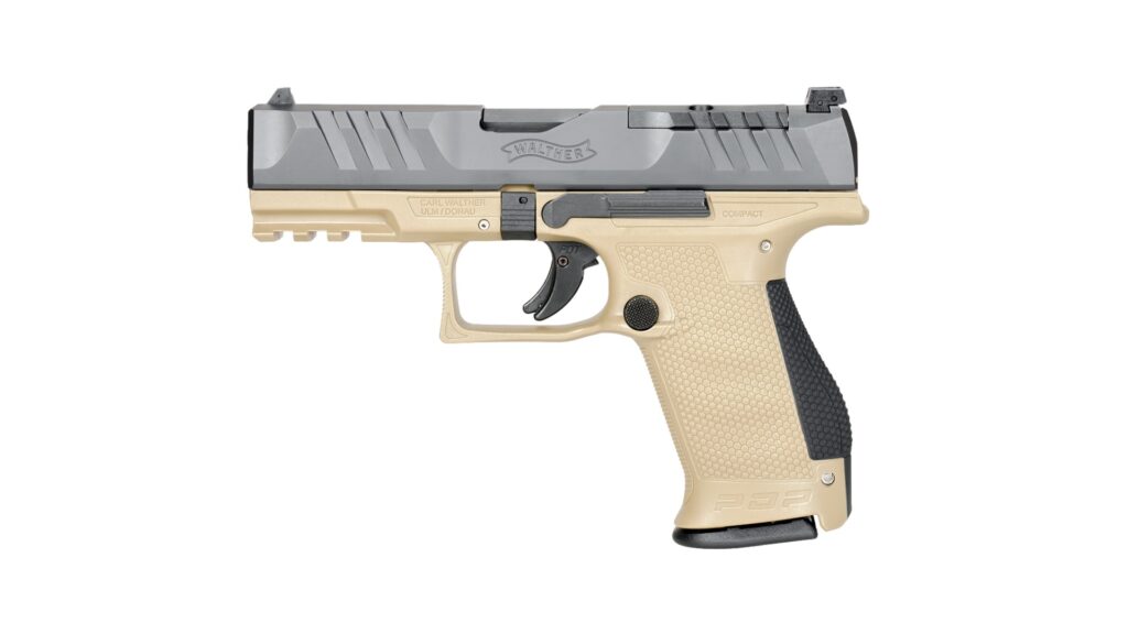 WALTHER ARMS PDP 9MM CPT 4″ BLK/TAN OR 15+1