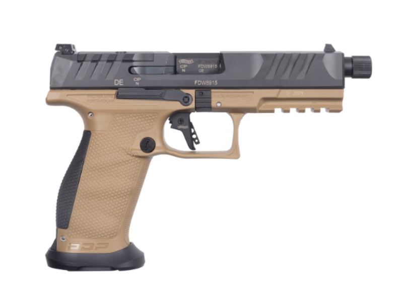 WALTHER ARMS PDP PRO SD 9MM FS 5.1″ FDE 10