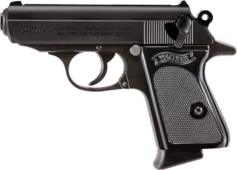 PPK/S .32 ACP 3.3″ Black, 7-rd