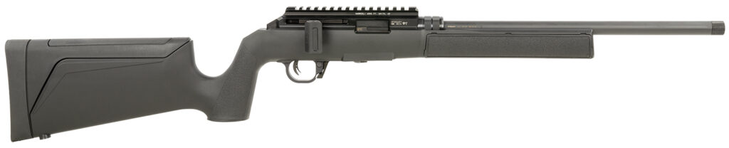 Hammerli Arms 5800000 Force B1  22 LR 10+1 16.10″ Matte Black Threaded Barrel, Black Picatinny Rail Steel Receiver, Black Synthetic Adj All Weather Stock
