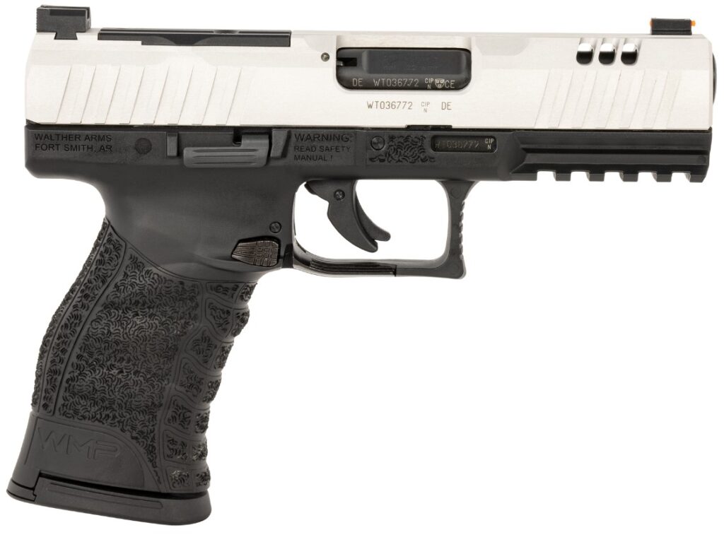 WALTHER ARMS WMP 22WMR 4.3″ BLK/SS 15+1 OR