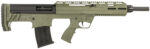 Tokarev USA 21000129 TBP  12 Gauge 3" 5+1 18.50", OD Green, Cheek Riser Compatible Bull-Pup Stock, Flip-Up Sights, 3 Chokes