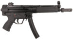MAC 12750004 5  9mm Luger 30+1 8.90" Black Phosphate Steel Threaded Barrel, Black Phosphate Optics Ready Receiver/Frame, Black Grip, Ambidextrous