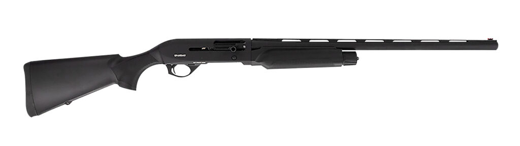 Spandau Arms 21000185 S2 Field 12 Gauge Semi-Auto 3″ 3- 2.75″ Shells 24″ Black Vent Rib Barrel, Black Drilled & Tapped Receiver, Fixed Black Polymer Stock, Benelli Choke Tube System