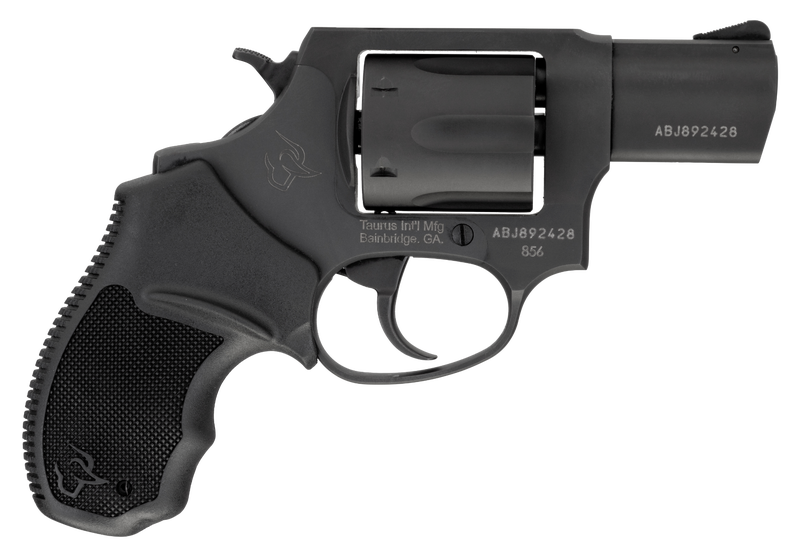 TAURUS 856 38SP MATTE BLK 2″ 6SHOT FS