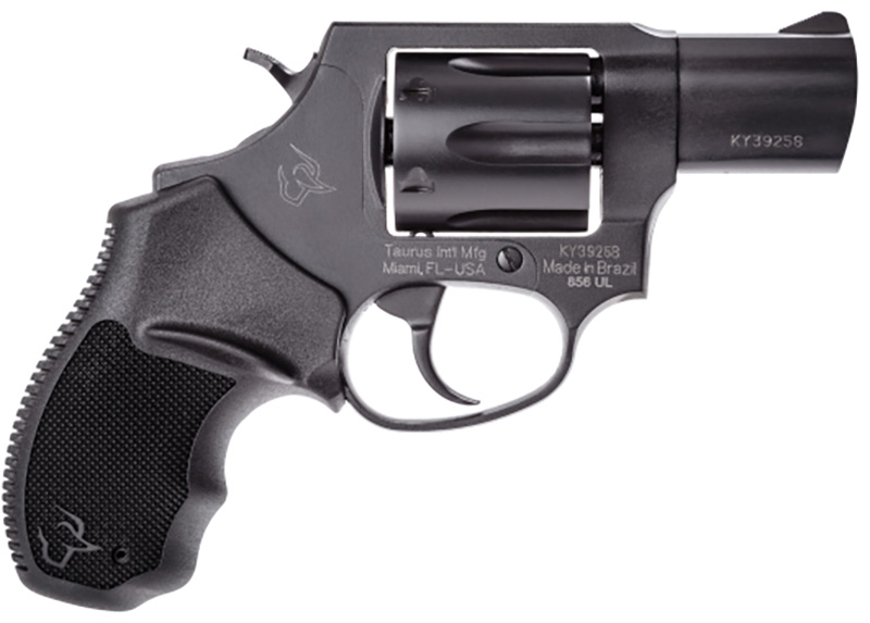 856UL  .38Spl  2″ Black, UltraLite,  6-rd