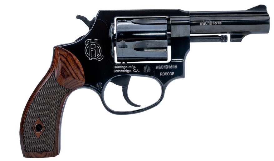 Roscoe .38 SPL 3″ BLK/WOOD 5-RD