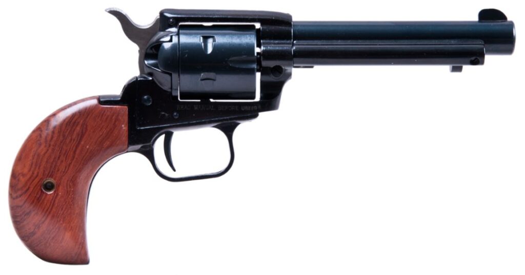 HERITAGE MANUFACTURING 22LR/22M BL/WD BIRD HEAD 4.75″