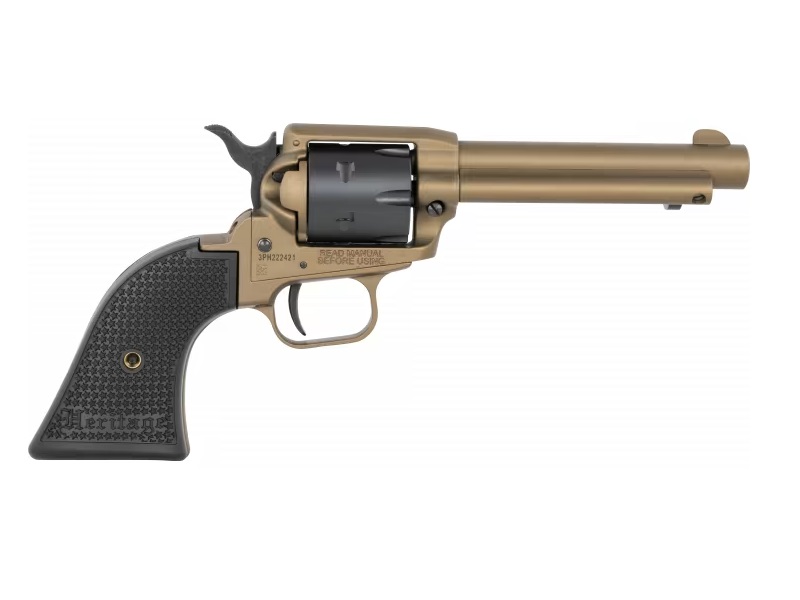 HERITAGE MANUFACTURING 22LR BURNT BRONZE 4.75″ FS