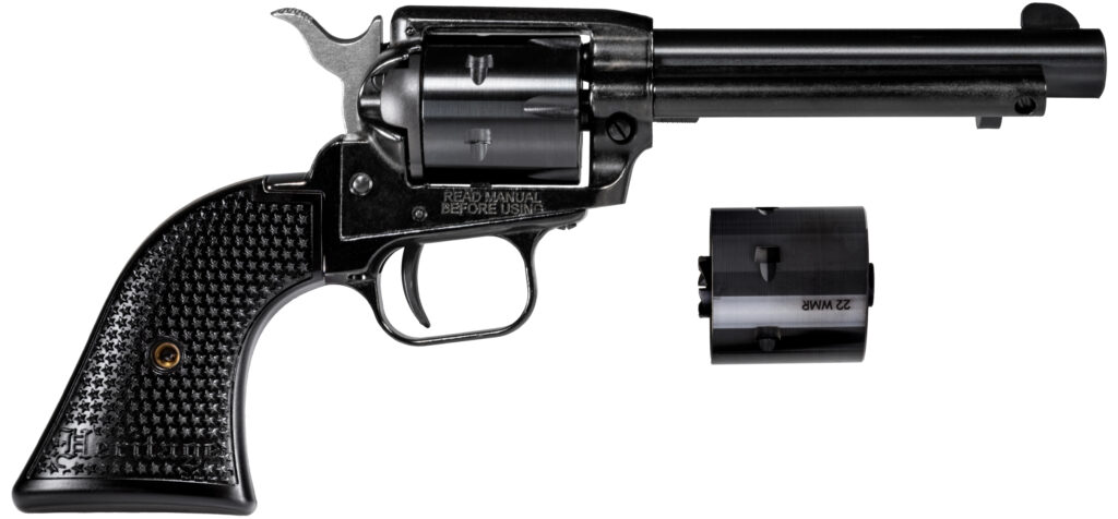 HERITAGE MANUFACTURING 22LR/22M BLUE 4.75″ FS POLY