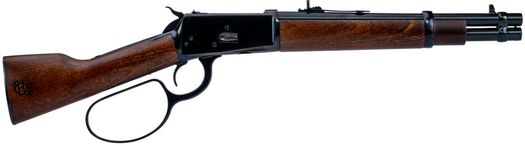 Heritage Mfg RH92045121 92 Ranch Hand 45 Colt (Long Colt) 5+1 12″ Black Oxide Alloy Steel Barrel, Black Oxide Alloy Steel Receiver, Hardwood Fixed Stock