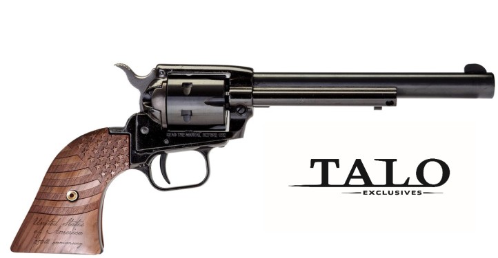 Rough Rider 250th .22LR  4.75″ Blk/Wd 6-rd TALO