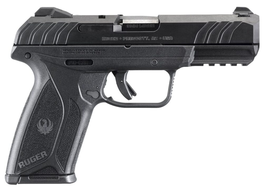 RUGER SECURITY-9 9MM BLK/PLY 4″ 15+1