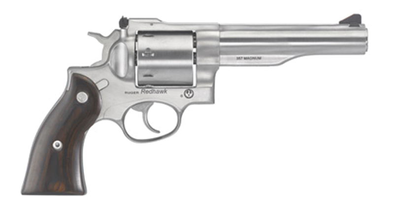 Redhawk 357Mag 5.50″ S AS Hardwood Grips