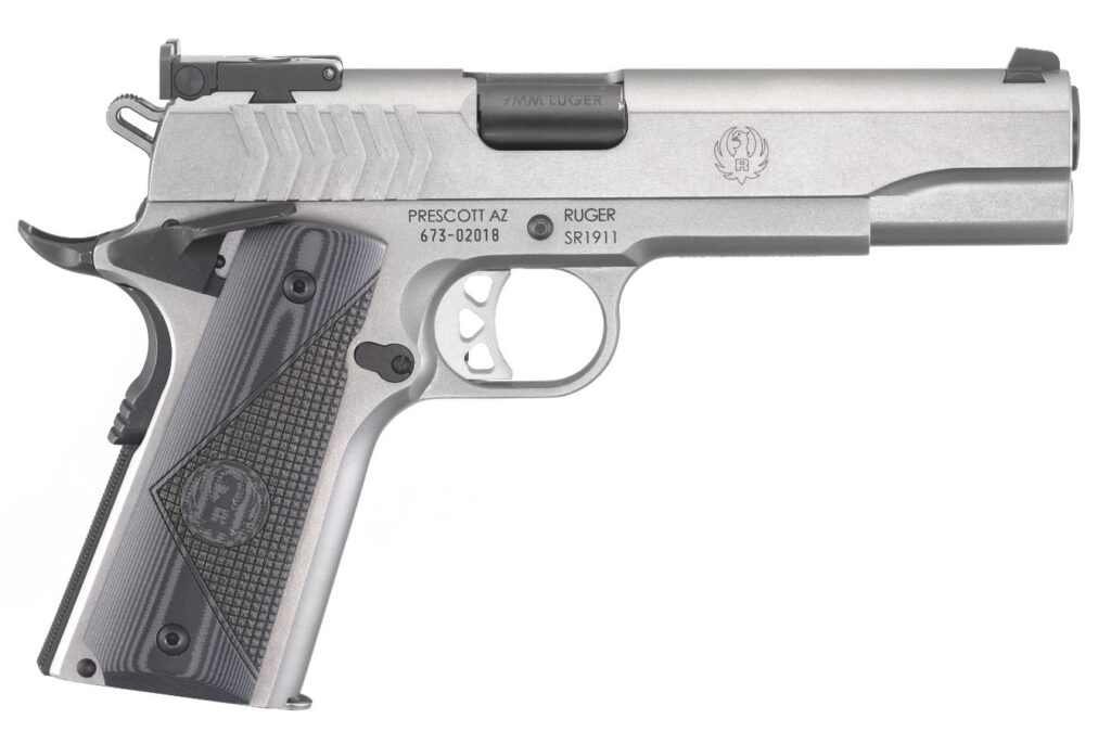 RUGER SR1911 TARGET 9MM SS 5″ 9+1