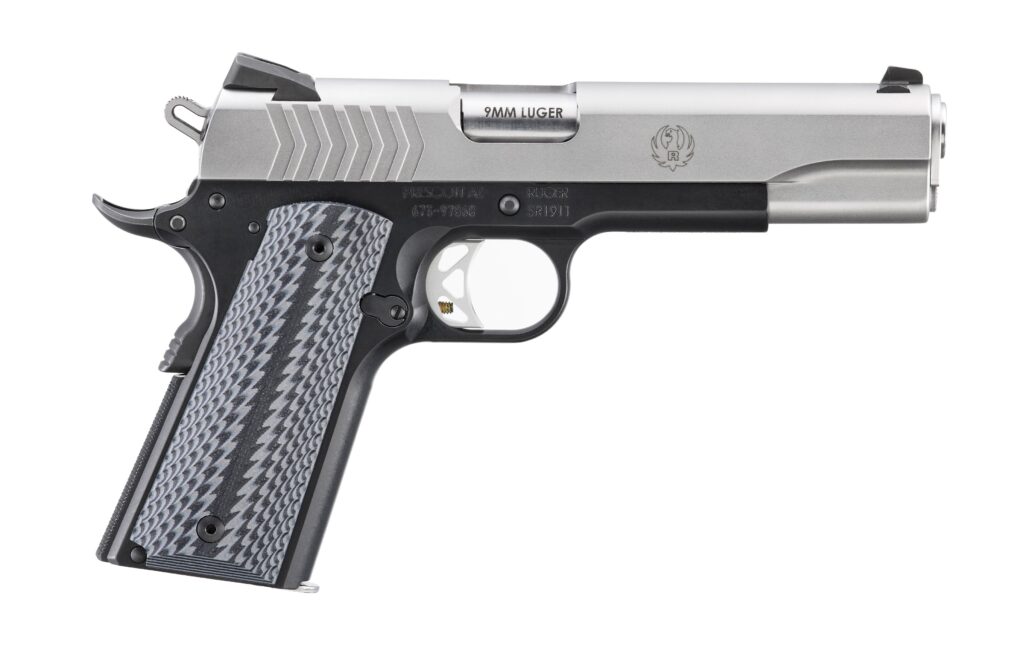 RUGER SR1911 9MM SS 5″ 9+1