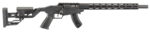 Ruger 8404 Precision Rimfire  22 WMR 15+1 18" Threaded Barrel, Hard Coat Anodized Finish, 15" Free-Float Handguards w/M-Lok Slots, Synthetic Adjustable Quick-Fit Precision Rimfire Stock, Black Polymer