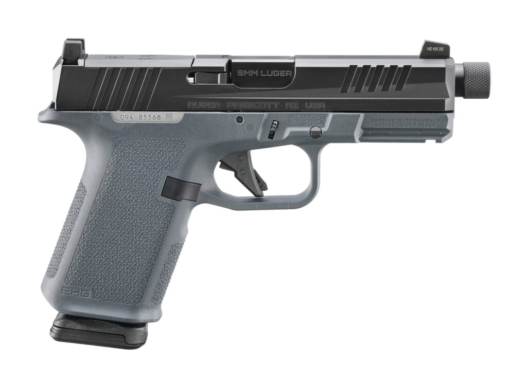 RUGER RXM 9MM BLK/GRAY 15+1 4″ AS TB