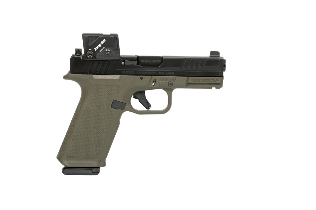 RUGER RXM 9MM BLK/ODG 17+1 4″ COA