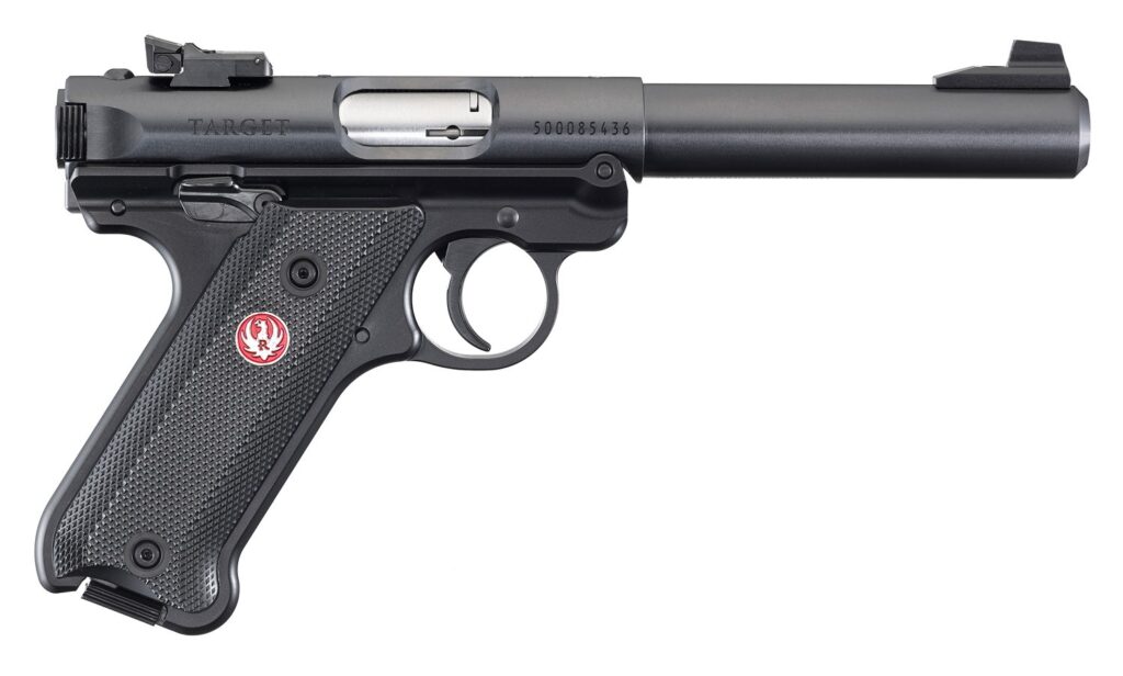 RUGER MKIV TRGT 22LR 5.5″ BL/SY 10+1