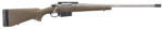 Ruger 47197 Hawkeye Long-Range Hunter Full Size 6.5 PRC 3+1 22"  Matte Stainless Steel Threaded Barrel, Picatinny Rail Stainless Steel Receiver, Black Speckled Brown Adj LOP Laminate Stock