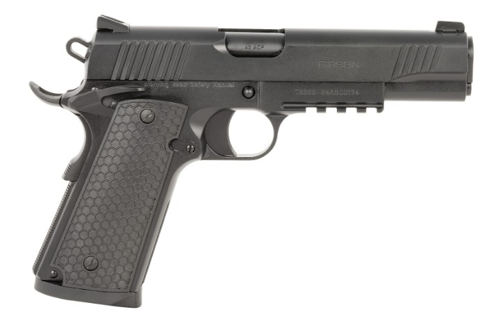 MC1911S Untouchable 45ACP 5″ Pic Blk 8rd