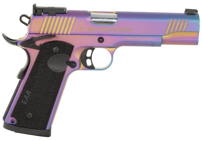 EAA CORP MC1911 45ACP MULTI PVD 5″ 8+1#