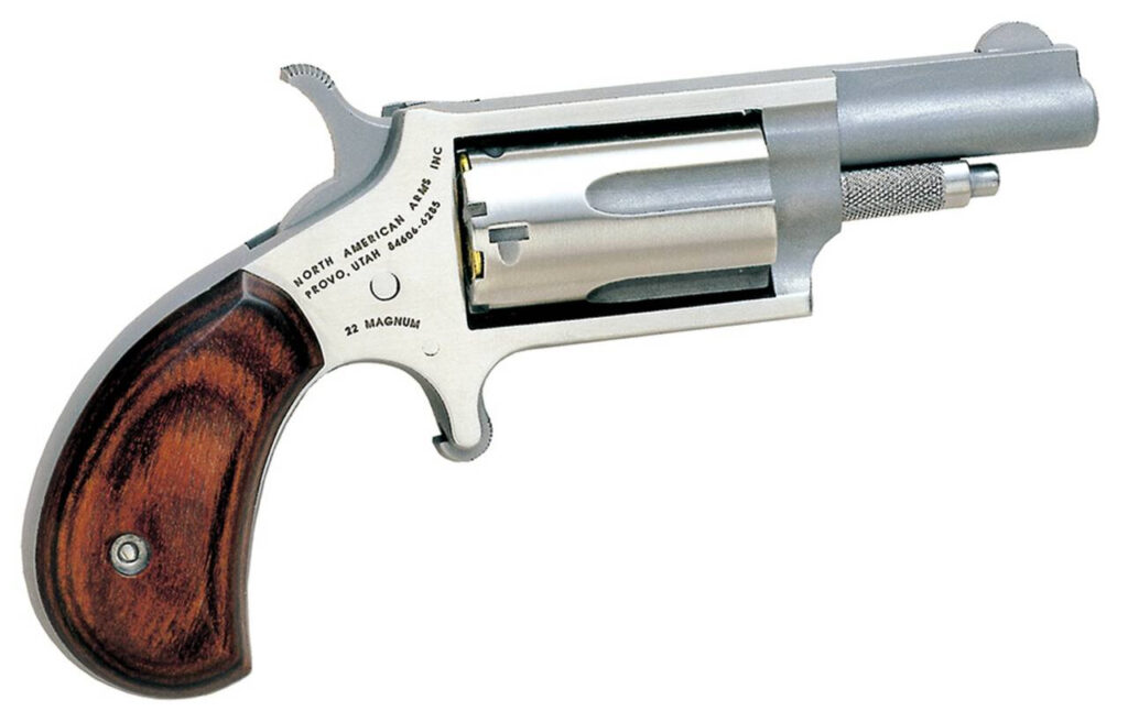 NORTH AMERICAN ARMS MINI 22MAG REV 1-5/8″ SS