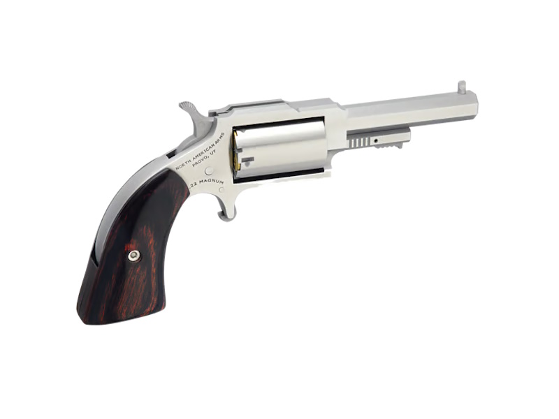 NORTH AMERICAN ARMS SHERIFF 22MAG 2.5″ SS 5SH