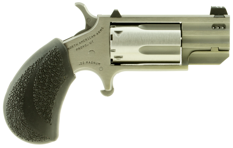 NORTH AMERICAN ARMS PUG 22MAG REV 1″ SS PORTED