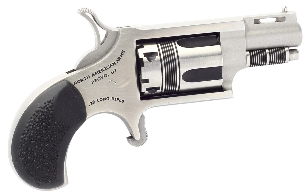 NORTH AMERICAN ARMS THE WASP 22LR REV 1-1/8″ SS