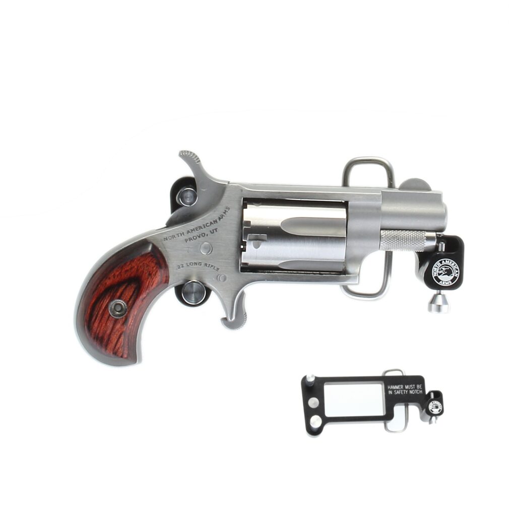 NORTH AMERICAN ARMS MINI 22LR REV 1-1/8″ SS BUCKLE