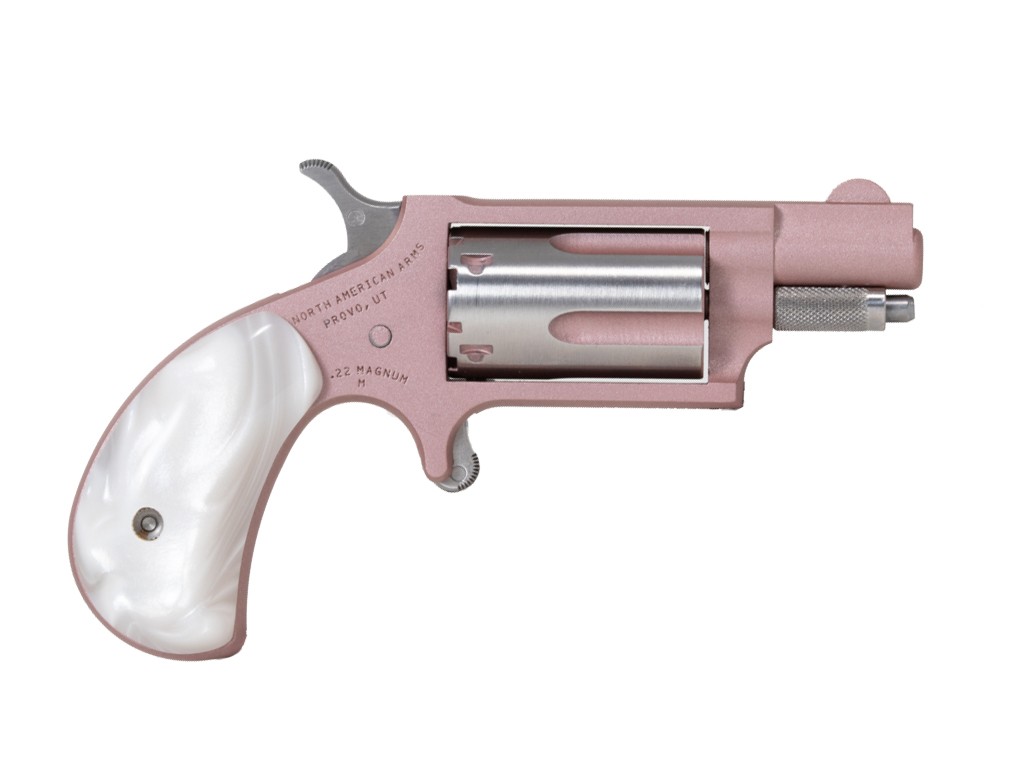 NORTH AMERICAN ARMS MINI 22MAG REV 1-1/8″ ROSE