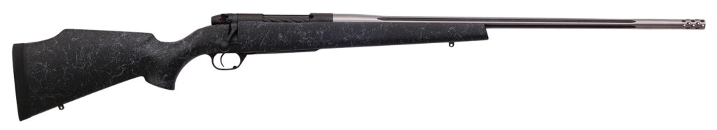 Weatherby MAM01N303WR8B Mark V Accumark 30-378 Wthby Mag 2+1 26″ Barrel, Graphite Black Cerakote Finish, Gray Webbed Black Fixed Monte Carlo Stock