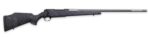 Weatherby MAM01N340WR8B Mark V Accumark 340 WBY Mag 3+1 26" Spun Stainless w/Graphite Black Cerakote Fluted Threaded Barrel, Graphite Black Cerakote Steel Drilled & Tapped Receiver, Matte Black w/Spid