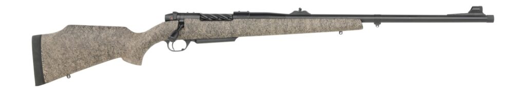 Weatherby MDG02N416WR6B Mark V DGR 416 Wthby Mag 24″ Graphite Black Cerakote Graphite Black Barrel & Steel Drilled & Tapped Receiver, Monte Carlo w/Raised Comb Fiberglass Stock