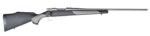 Weatherby  Vanguard Weatherguard Full Size 25-06 Rem 5+1 24" Satin Threaded Barrel, Satin Stainless Steel Drilled & Tapped Receiver, Black/Gray Weatherguard Stock
