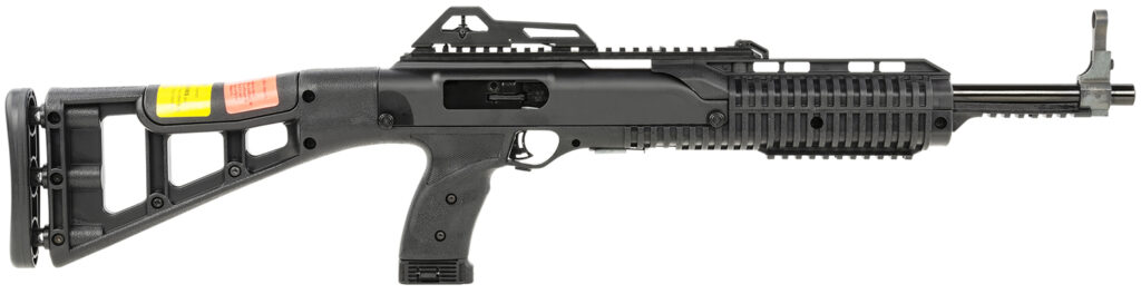 Hi-Point 4595TSNTB 4595TS Carbine 45 ACP 9+1 17.50″ Non-Threaded Barrel, Black Steel Rec/Barrel, Black All Weather Skeletonized Stock, Black Polymer Grip