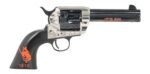 Pietta PFI45PR434BP 1873 Great Western II Pendleton Round?Up 45 Colt (Long Colt) 4.75" Blued Engraved Barrel & Cylinder, Ultra Black Engraved Grip, Exposed Hammer